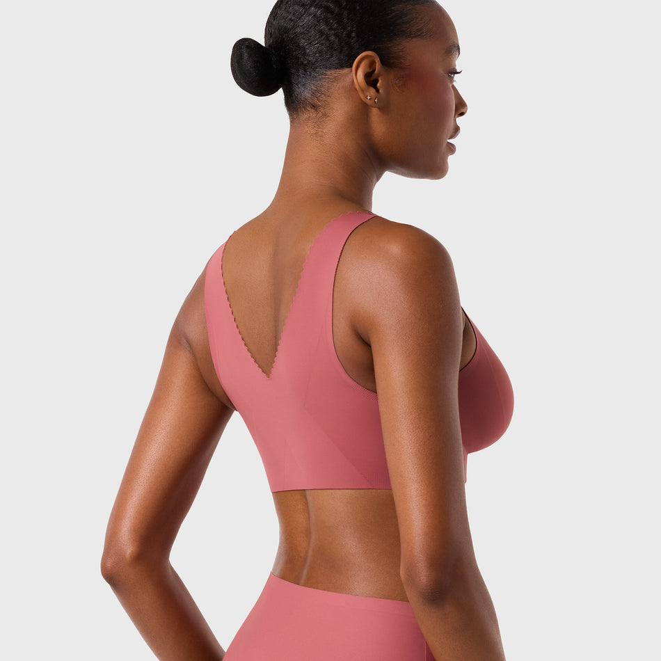 All Color: Pink Canyon | wireless seamless bra