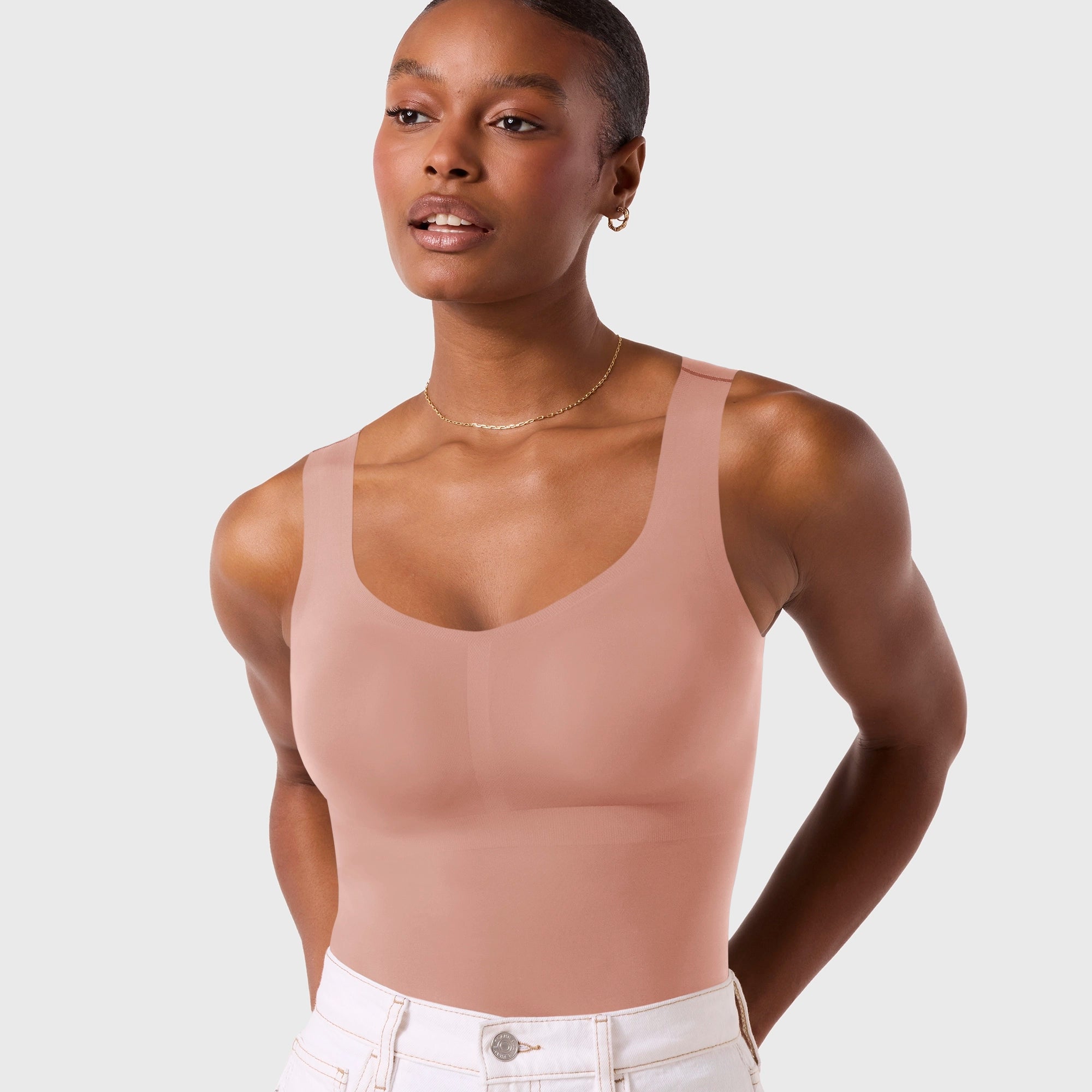 All Color: Himalayan Salt | built in support tank cami black
