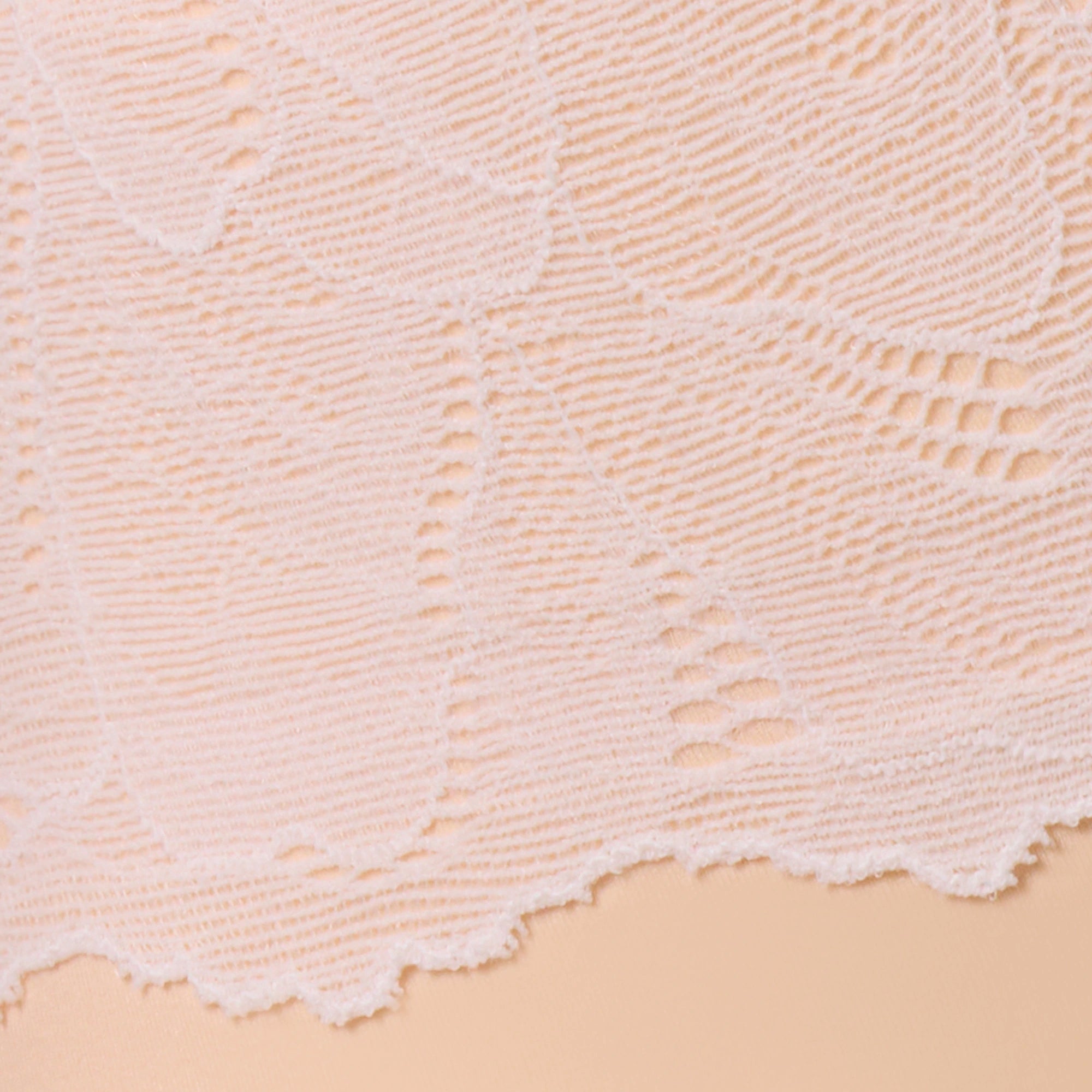 All Color: Peach Rose | Adjustable wireless bra with Lace detail