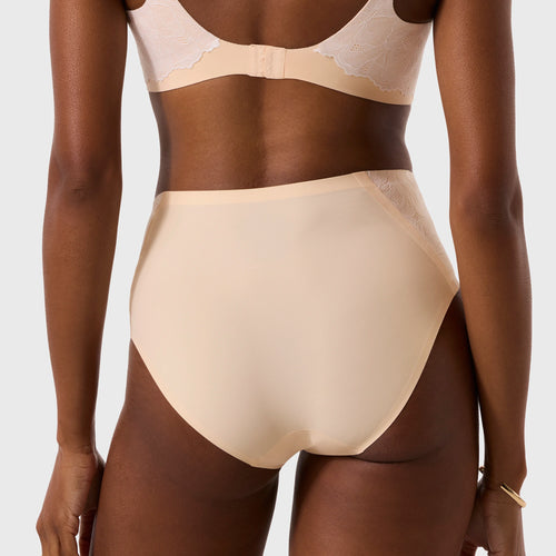 Smooth Lace High-waisted retro bikini