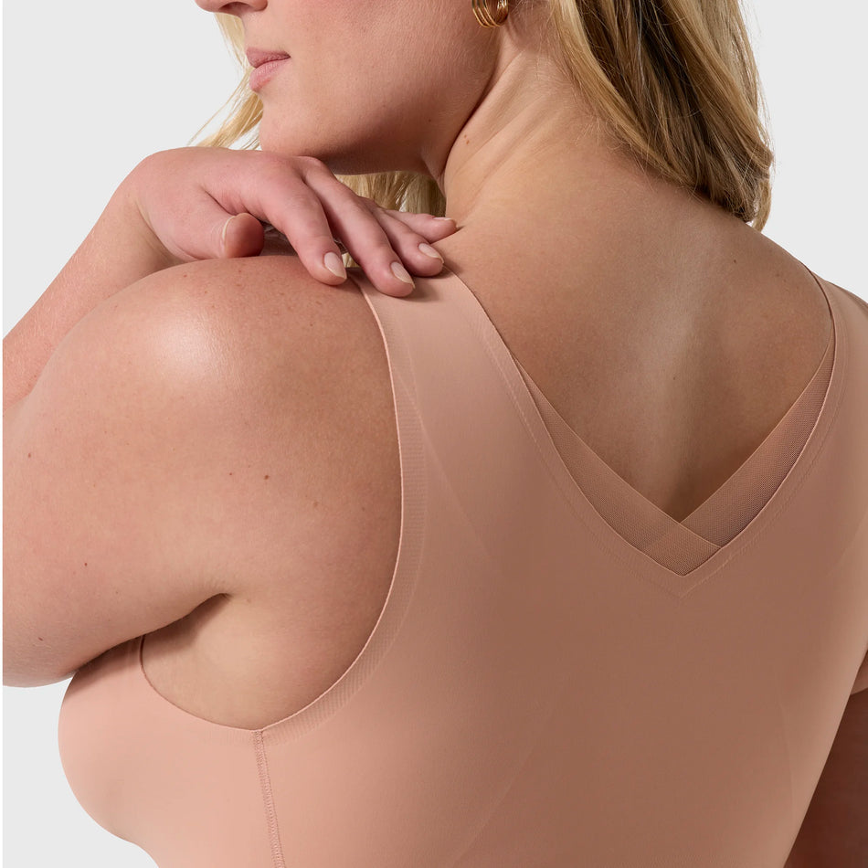 All Color: Himalayan Salt| wireless bra with Mesh detail
