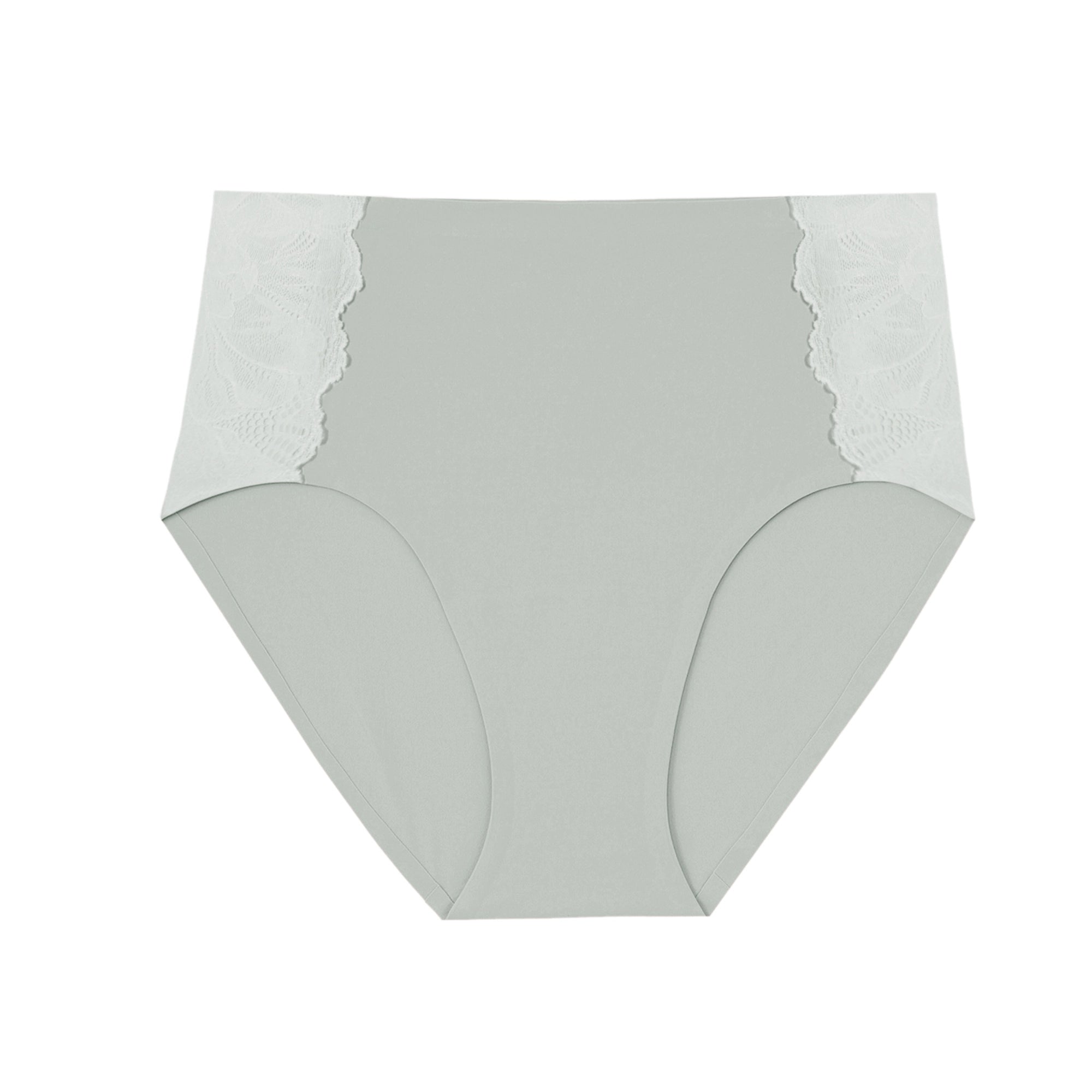 All Color: Ocean Mist | seamless bikini brief underwear with Lace details