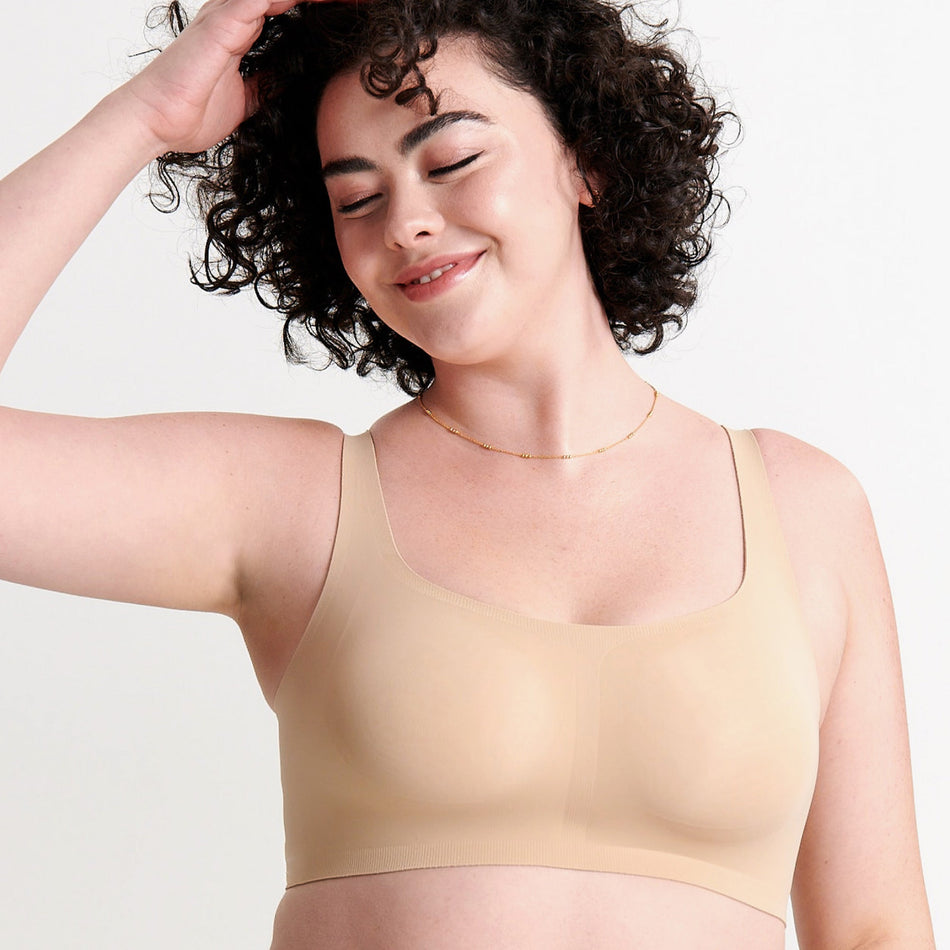 All Color: Sand | wireless seamless bra