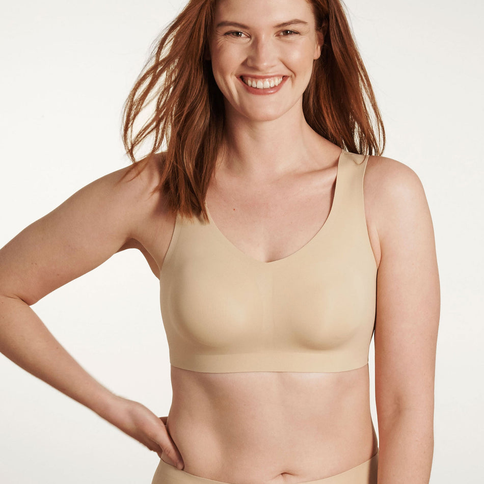 All Color: Sand | wireless seamless bra