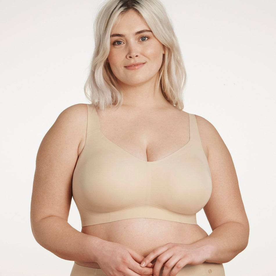 All Color: Sand | Adjustable wireless bra