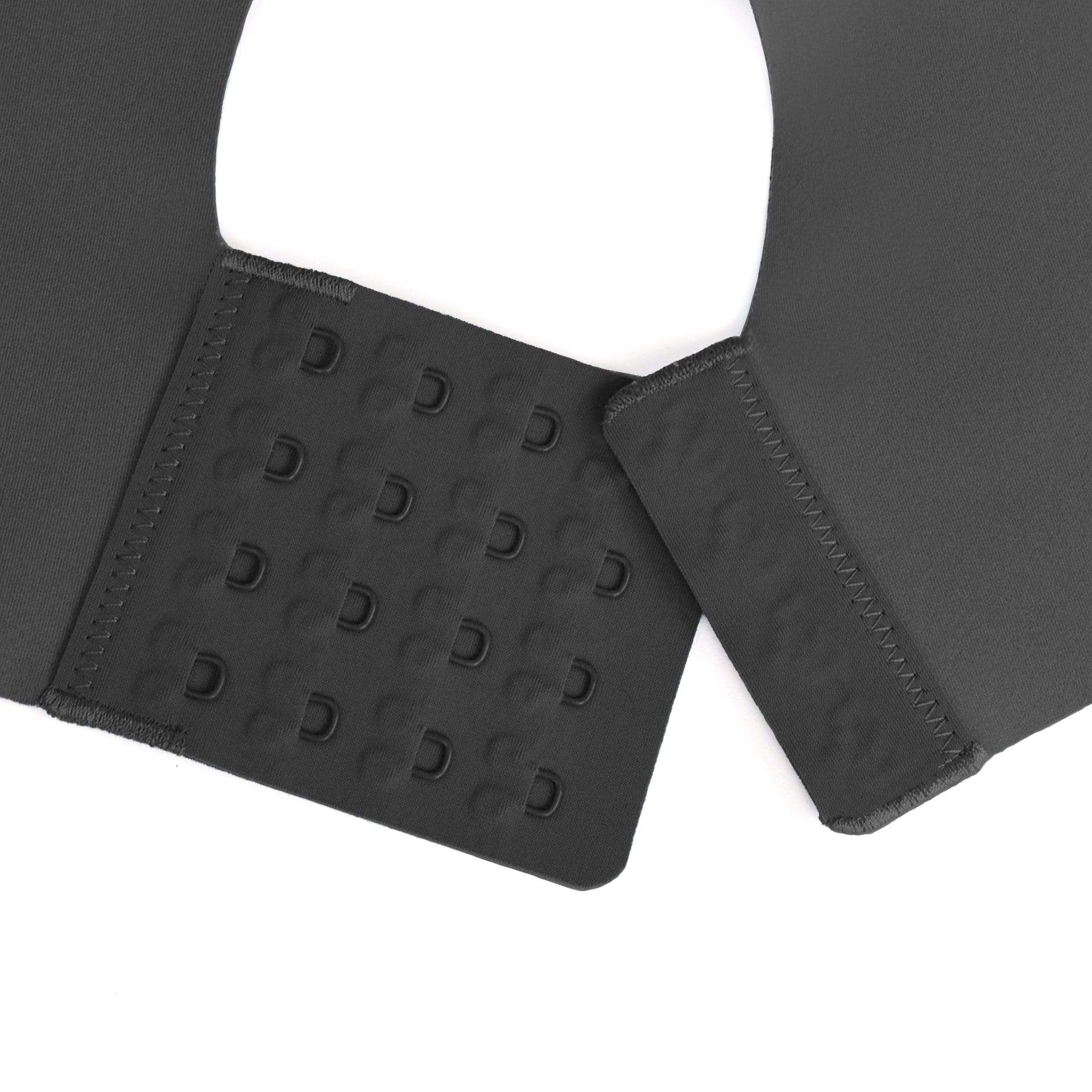 All Color: Black Onyx | flexible band hook and eye black  wireless bra