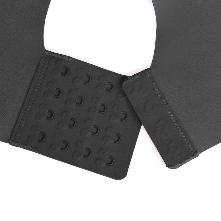All Color: Black Onyx | flexible band hook and eye black  wireless bra