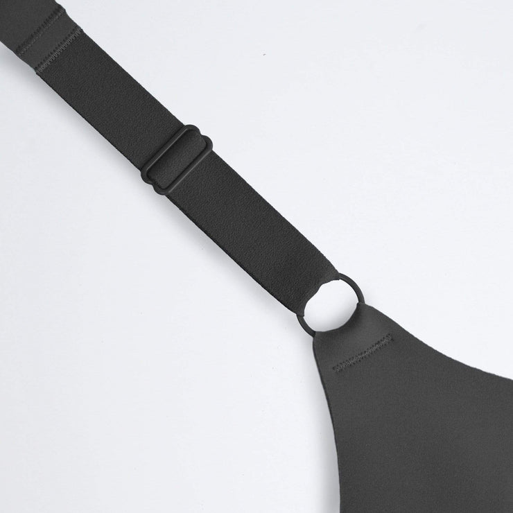 All Color: Black Onyx | flexible straps black wireless bra