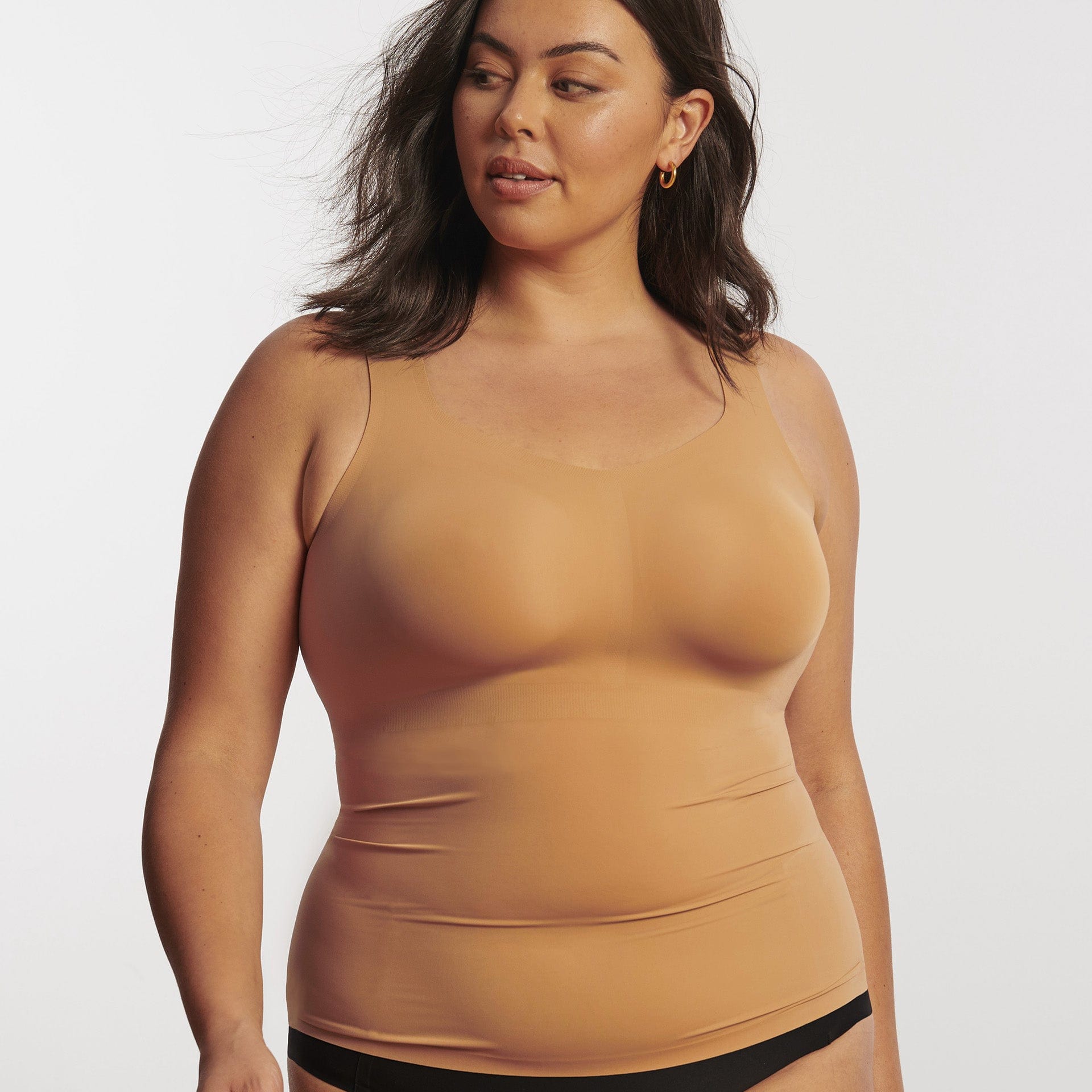 All Color: Mica | built in support tank nude tan