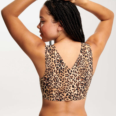 All Color: Leopard | leopard print seamless wireless bra