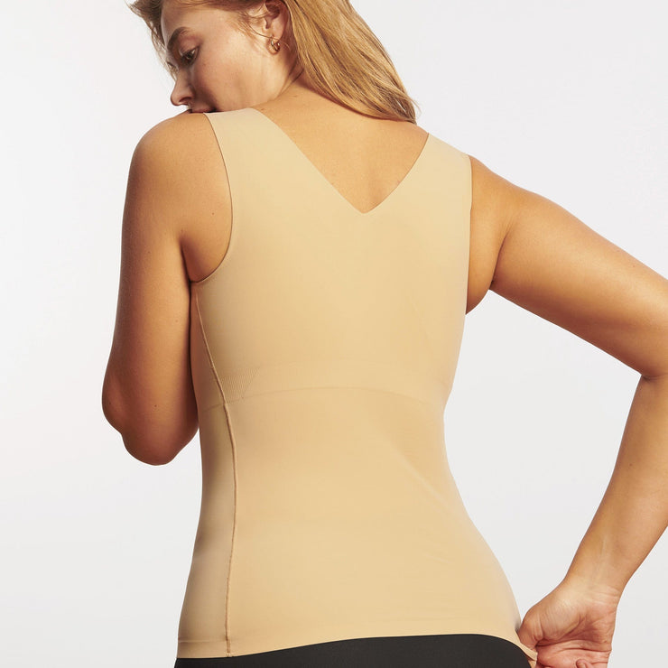 All Color: Sand | built in support tank nude tan