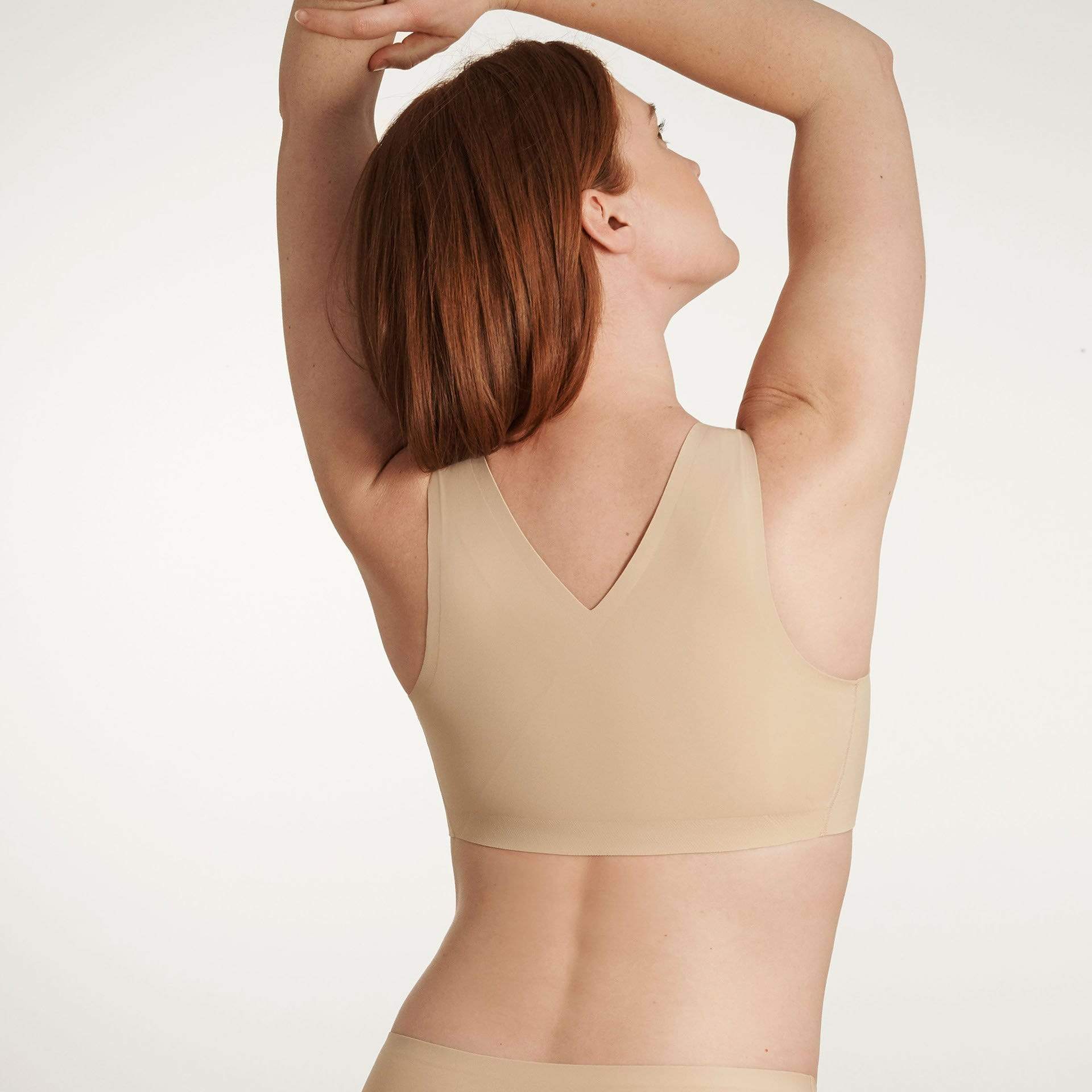 All Color: Sand | tan nude seamless wireless bra